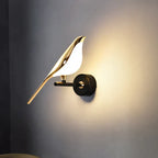 Vogels wandlamp