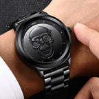 Horloge met schedelmotief LIGE