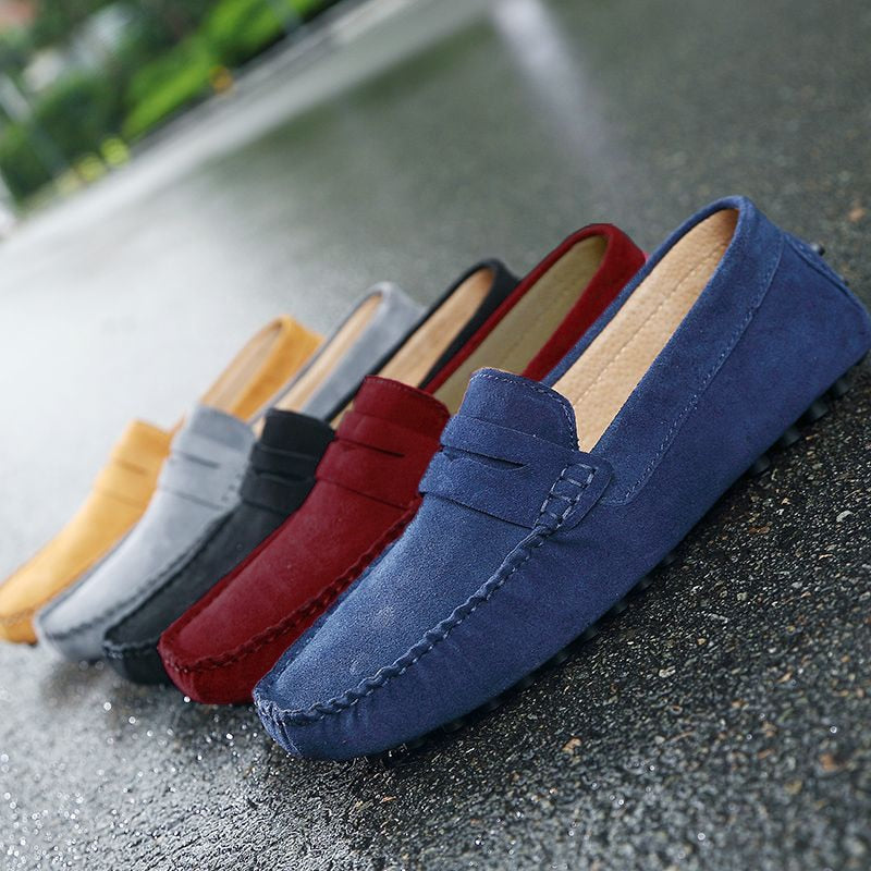Suède herenloafers voor casual outfits