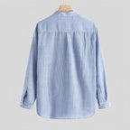 Heren zomeroverhemd met moderne snit