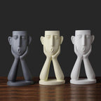 Sculptuurvaas en pennenhouder