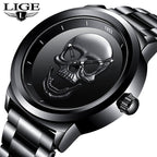 Horloge met schedelmotief LIGE
