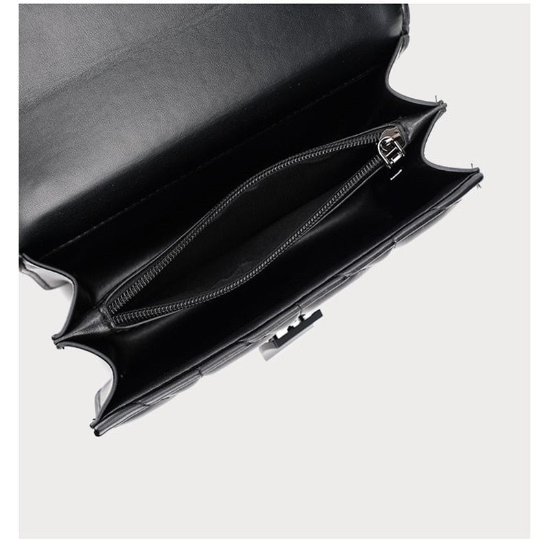 Lilly luxury tas – designer vintage tas met ruitvormig patroon