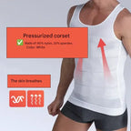 Corrigerend herenhemd met shaping effect