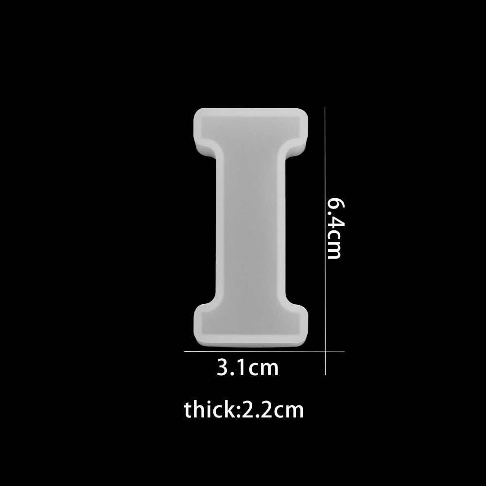 3D siliconen mal om chocoladeletters te gieten – bakplezier — afbeelding 18