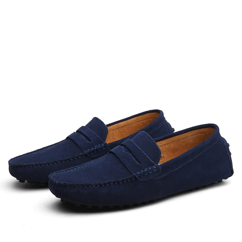 Suède herenloafers voor casual outfits