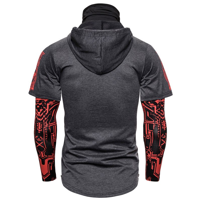 Heren-Hoodie met geïntegreerde skull-masker – herfst-editie shadowx