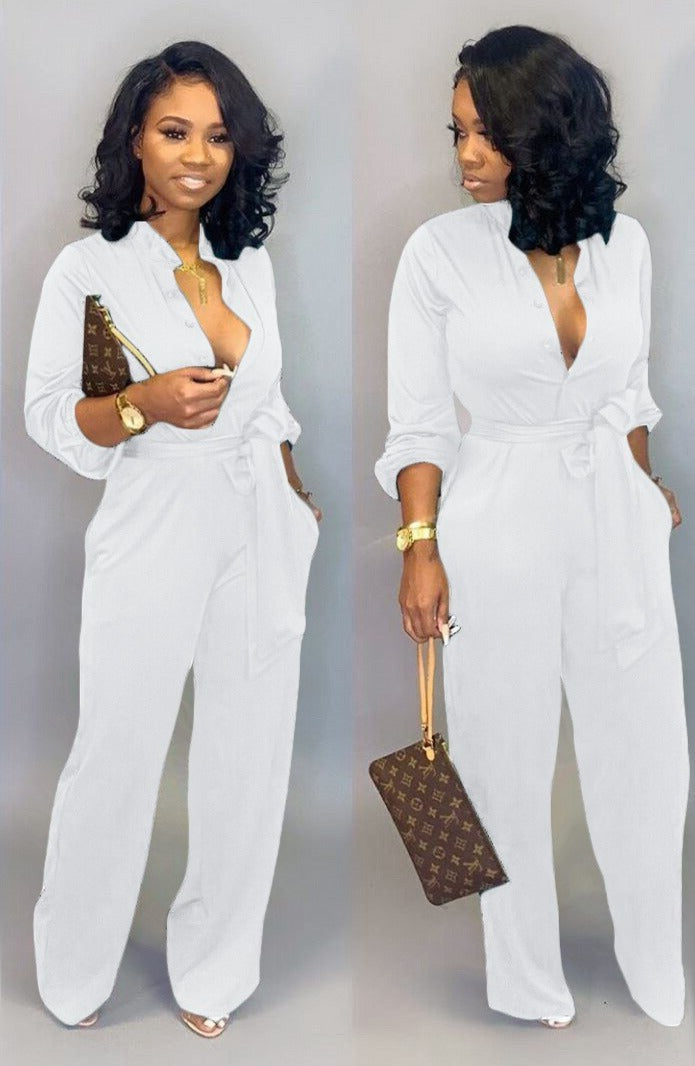 Lange mouwen jumpsuit
