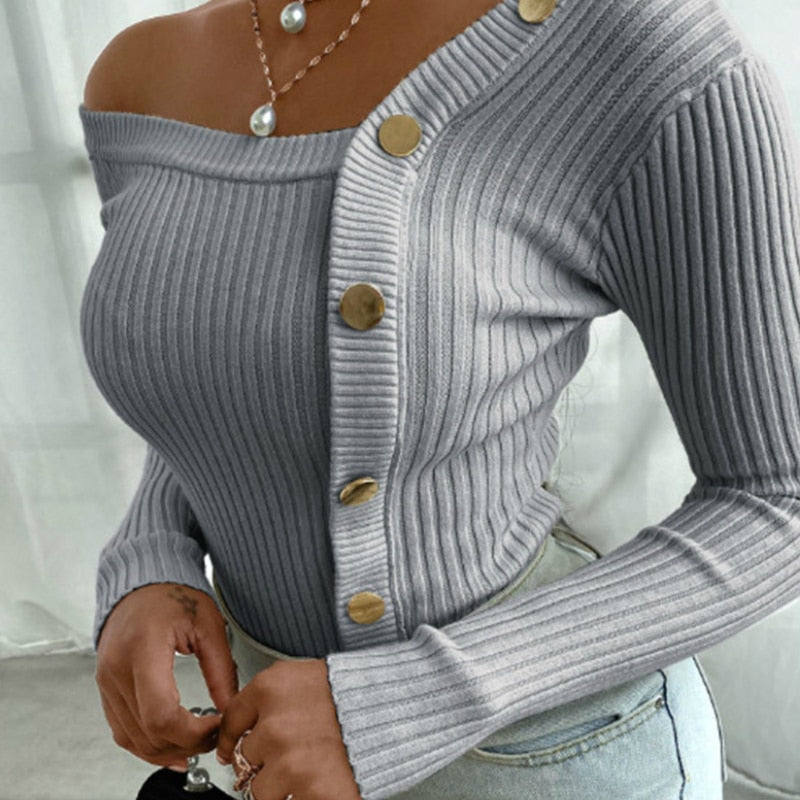 Gina gebreide trui