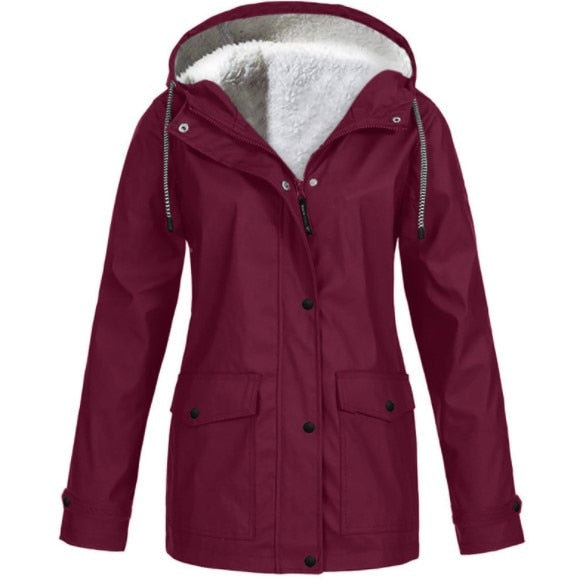 Jeanne outdoor jacket – winddicht & zacht gevoerd