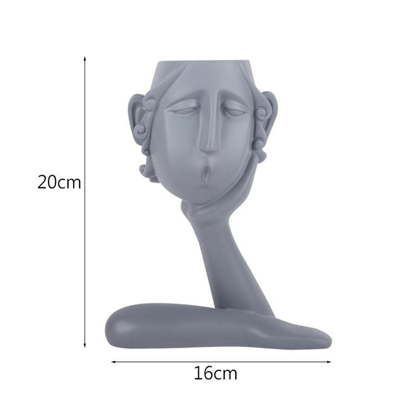 Sculptuurvaas en pennenhouder