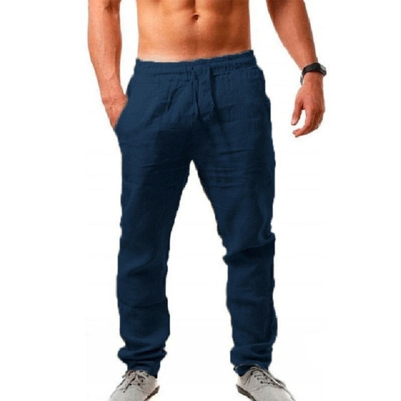 Lukas linnen pantalon voor heren