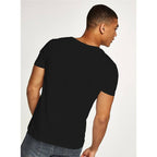 Lässig en figuuraccentuerend heren V-hals T-shirt