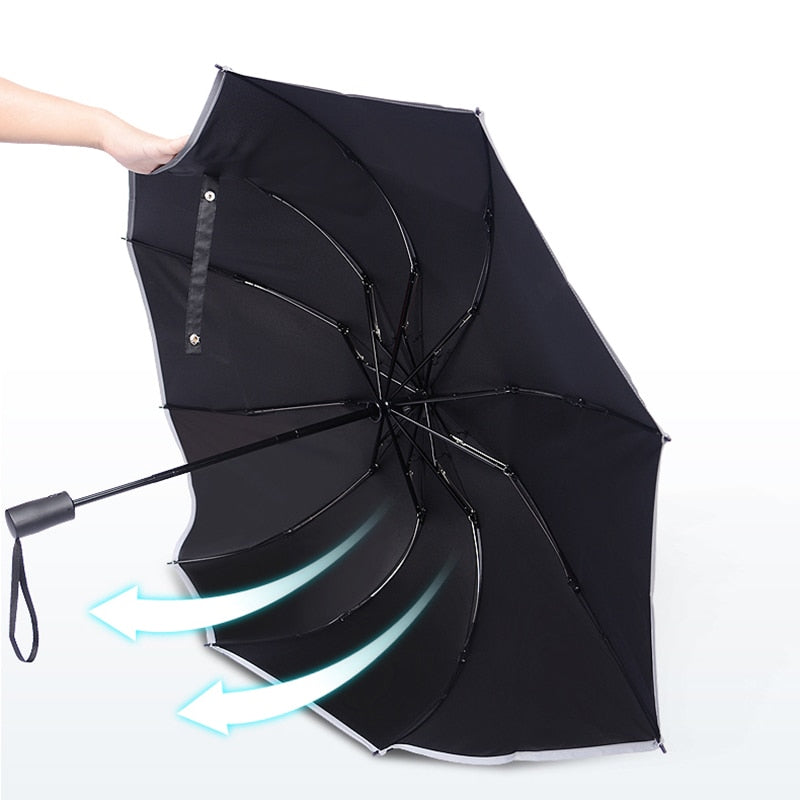 Reflecterende automatische paraplu