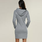 Jurk met capuchon Laura