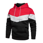 Heren hoodie van katoen-polyester-mix