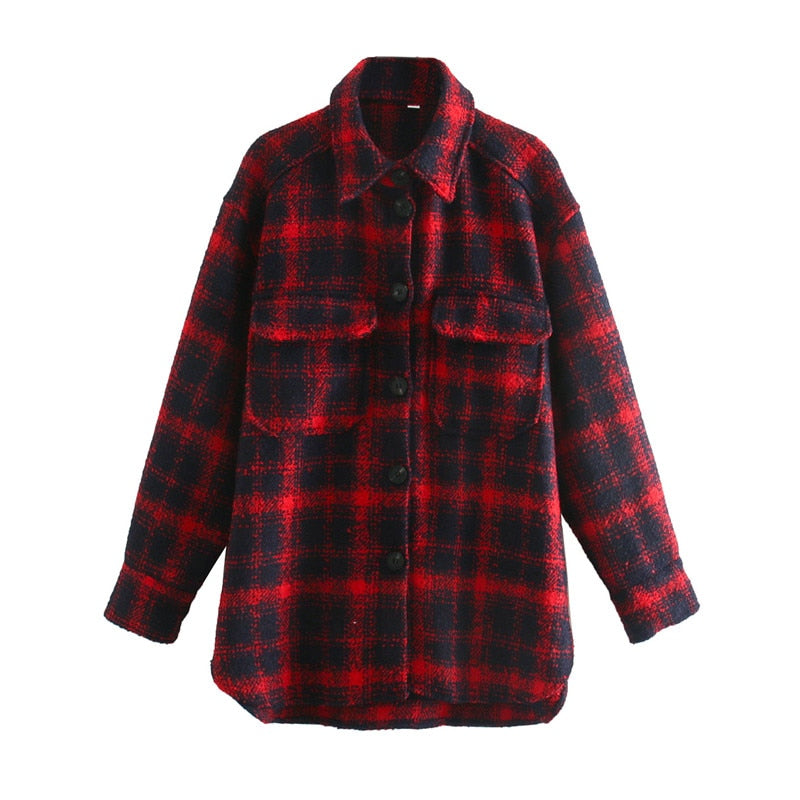 Lumberjack jas voor dames