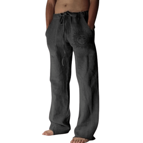 Lichte & comfortabele heren zomerbroek van linnen