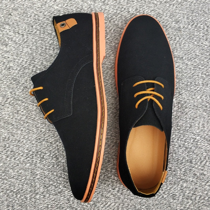 Klassieke herenveterschoenen in Oxfordstijl