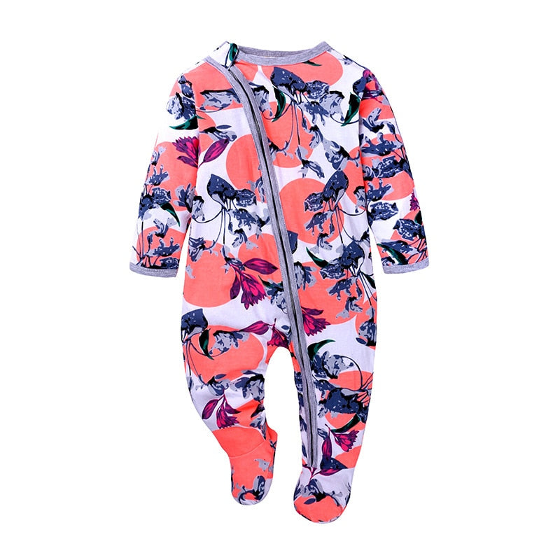 Verwarmende babyslaapromper met rits