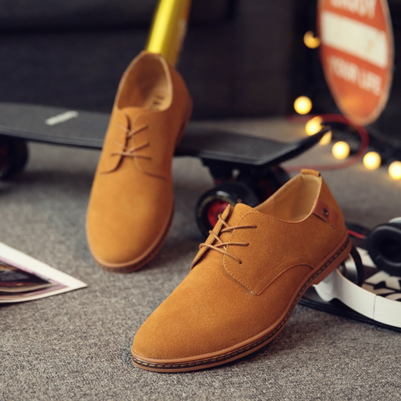 Klassieke herenveterschoenen in Oxfordstijl