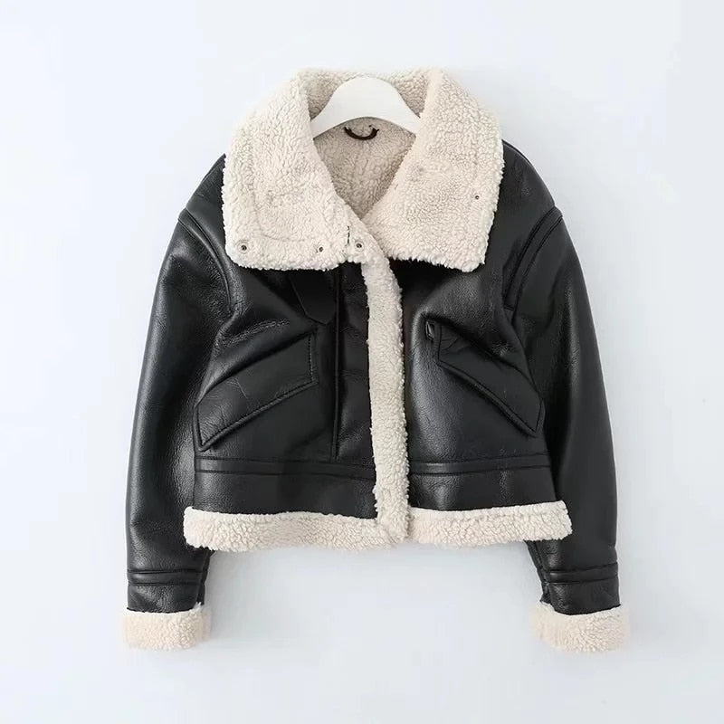 Leren jas voor dames – Ella