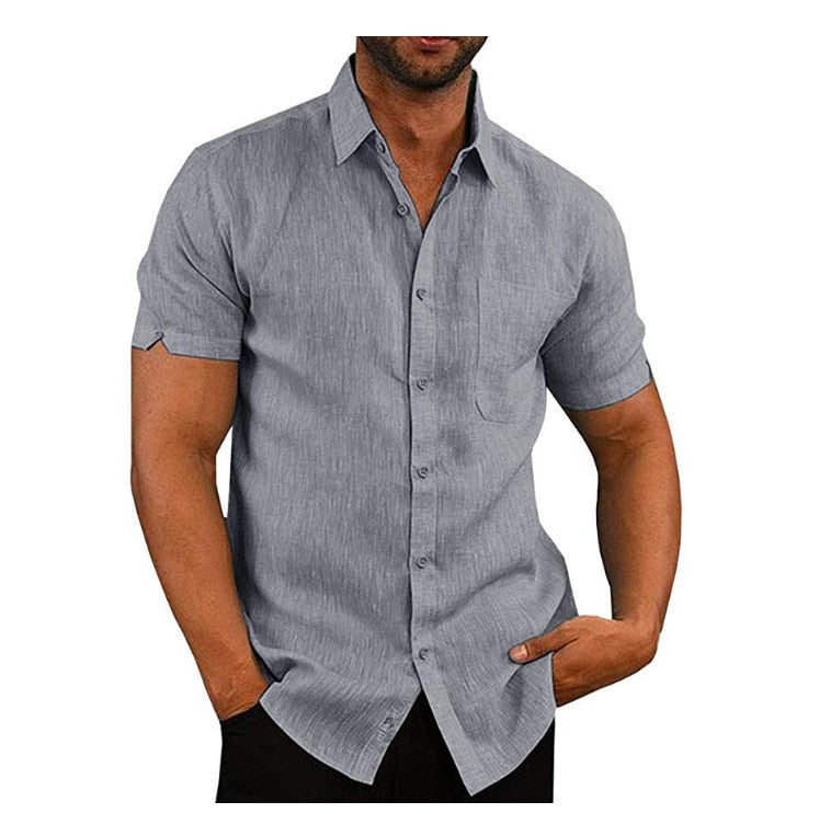 Bequem & stijlvol ademend heren poloshirt met knopsluiting — afbeelding 15