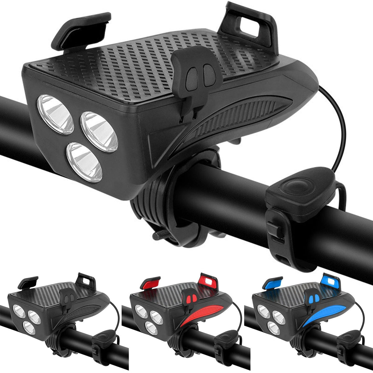 4-In-1 bike light – multifunctionele fiets licht