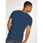 Lässig en figuuraccentuerend heren V-hals T-shirt