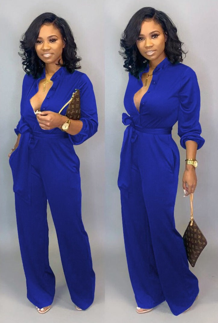 Lange mouwen jumpsuit