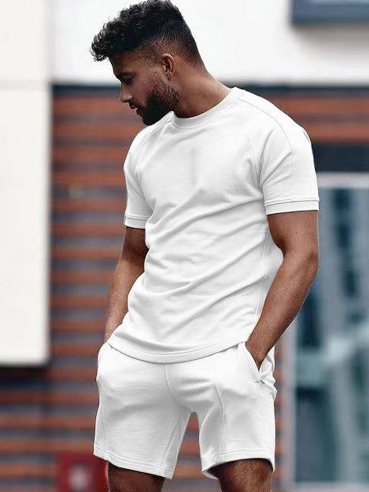 Vidar | Luchtige herenset met shirt en short