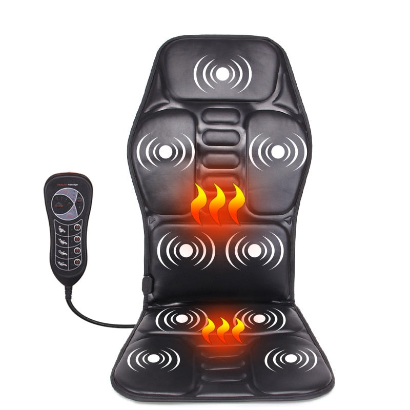 Elektrisch rugmassagekussen met warmte