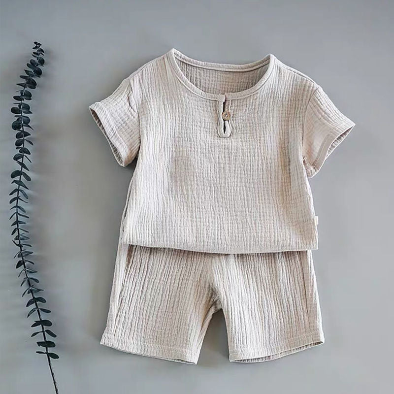 Een stoere & zomerse sam combiset voor jouw kindje
