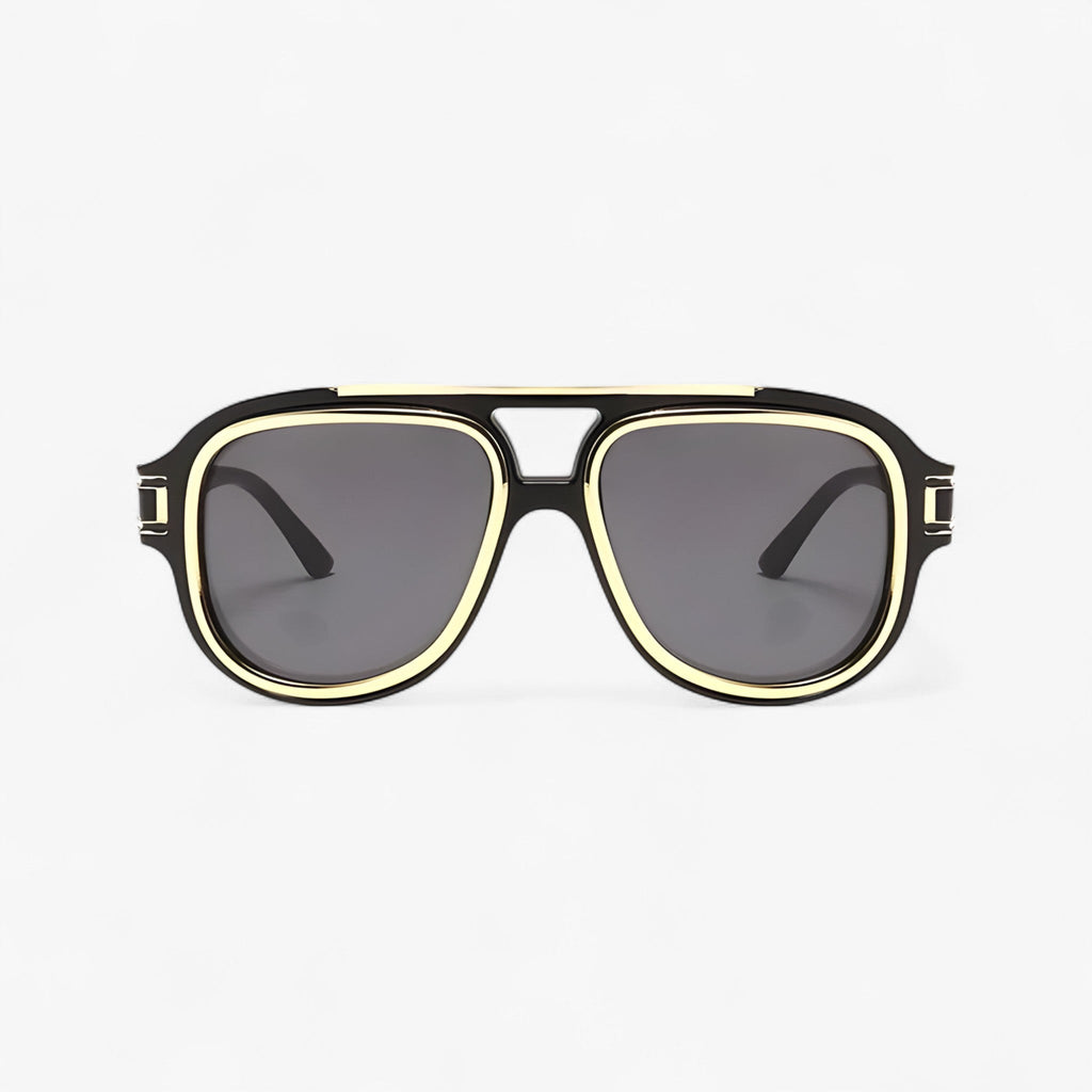 Vintage zonnebril met huidvriendelijk ontwerp