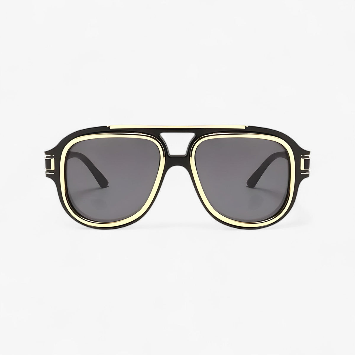 Vintage zonnebril met huidvriendelijk ontwerp