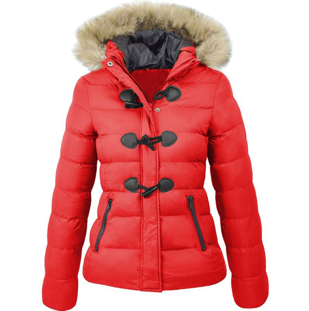 Winterjas met kraag voor dames — afbeelding 5