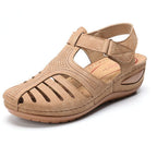 Leren dames sandalen