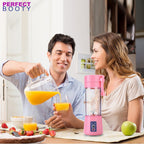Draagbare smoothie maker met drinkfunctie - freshblend to-go – inhoud: 500 ml