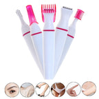 5 in 1 waterbestendige scheerset – kleur: Wit paars — afbeelding 1