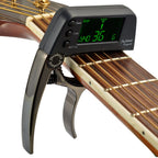 2-in-1 gitaar capo & tuner