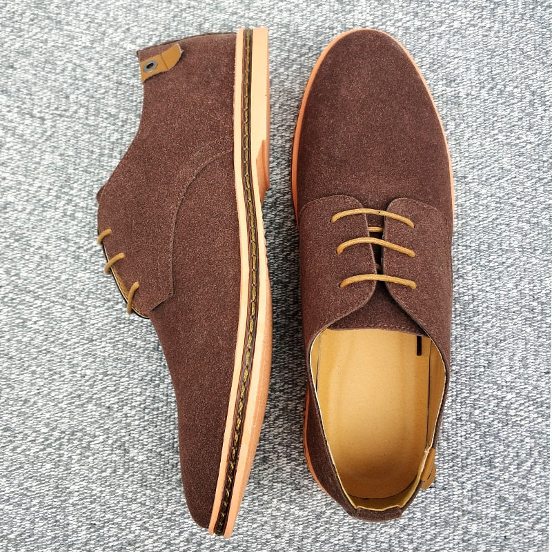 Klassieke herenveterschoenen in Oxfordstijl