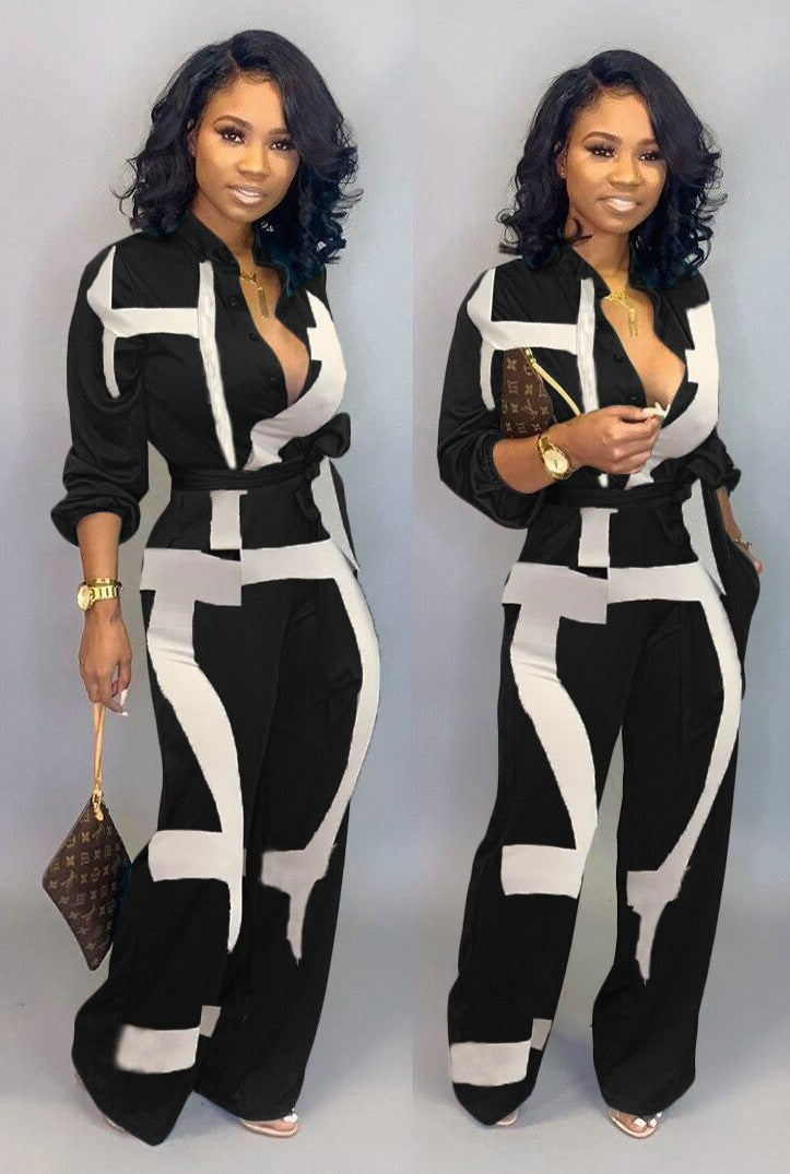 Lange mouwen jumpsuit