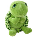 Zachte pluchen schildpadknuffel met realistisch ontwerp
