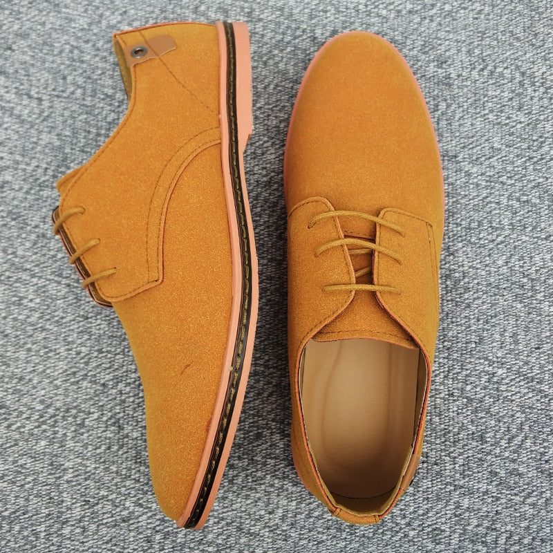 Klassieke herenveterschoenen in Oxfordstijl