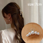 Haarclip met pareldecoratie