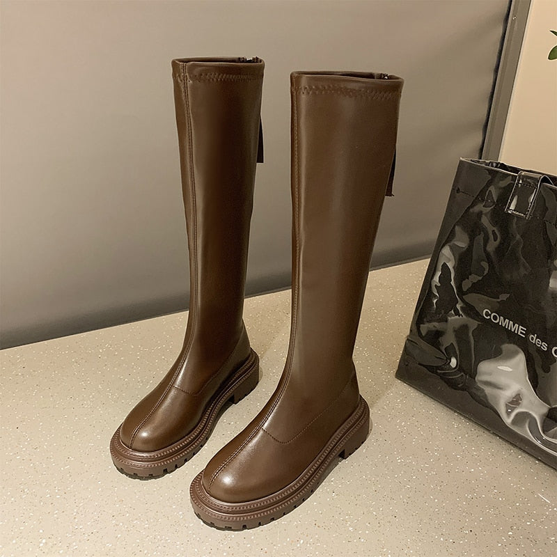 Leren boots voor dames