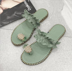 Sandalen met comfortzool