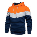 Heren hoodie van katoen-polyester-mix