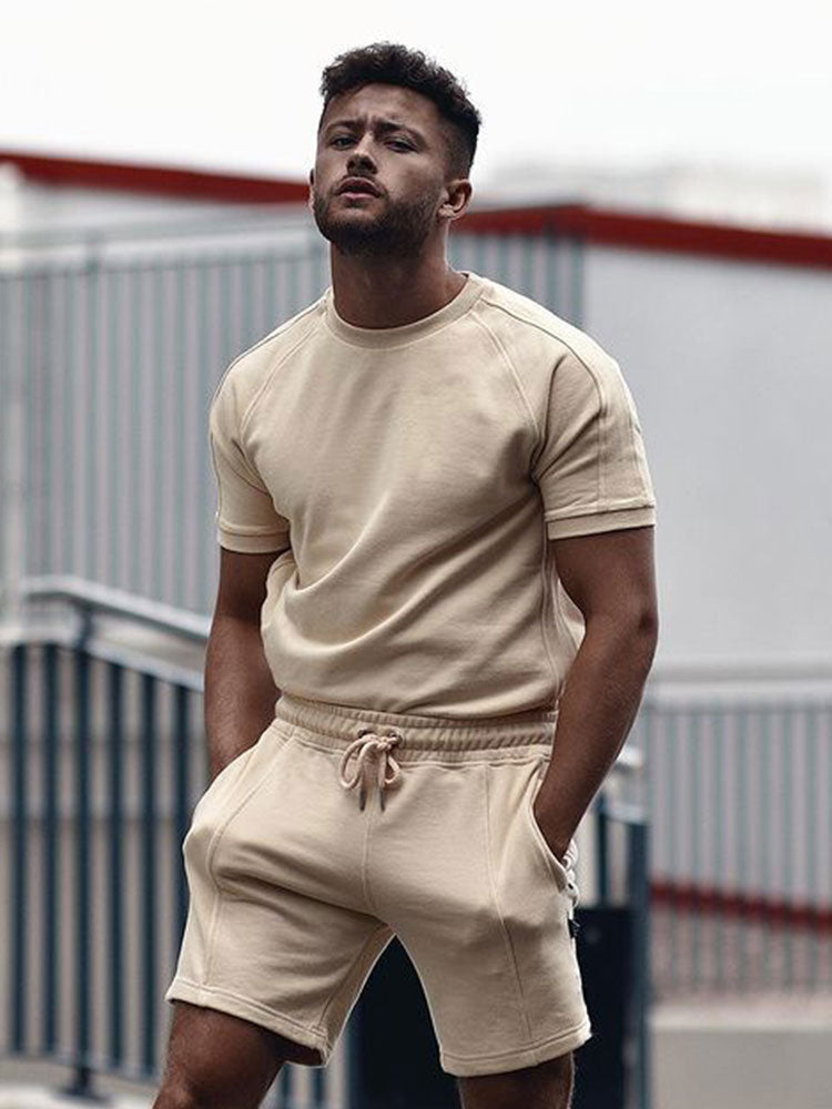 Vidar | Luchtige herenset met shirt en short
