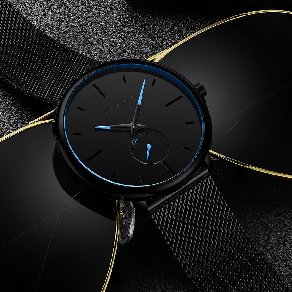Dun modern herenhorloge CRJJU